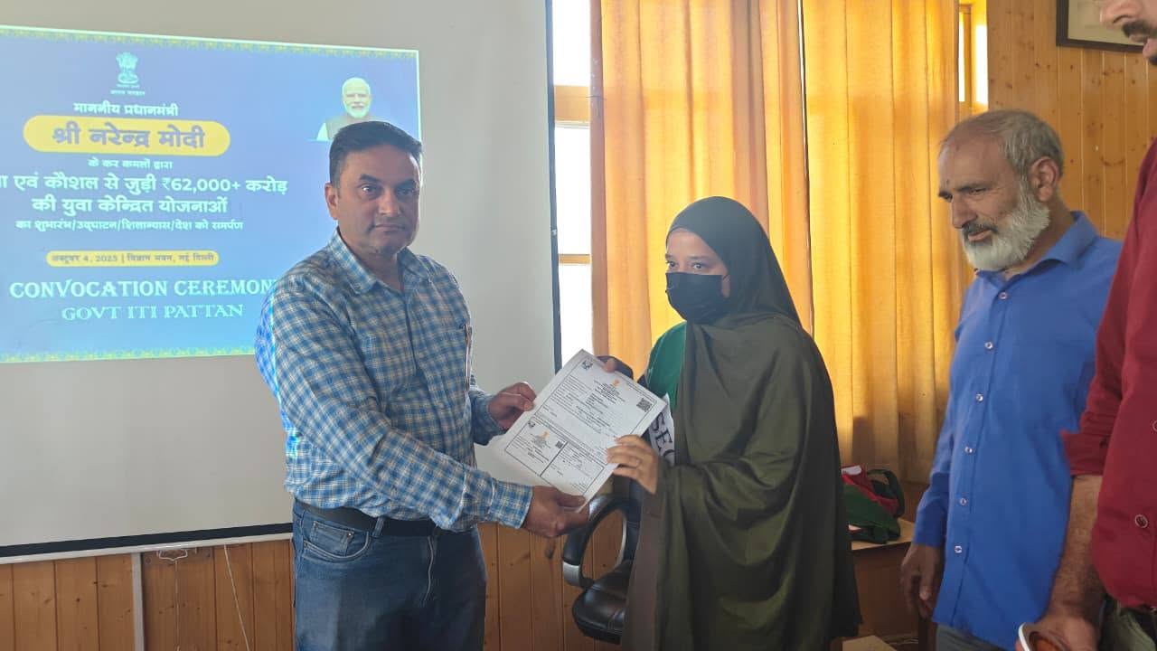 A proud celebration of achievement, dedication, and new beginnings as ITI Pattan honours its graduating students at the Convocation Ceremony 2025.